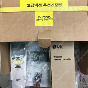 LG 무선고급액정 에어컨 리모컨 ﻿(LG PLR-WA0PD) 냉난방용 5개 판매(새상품)
