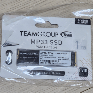 [미개봉] 팀그룹 TEAMGROUP MP33 1TB P