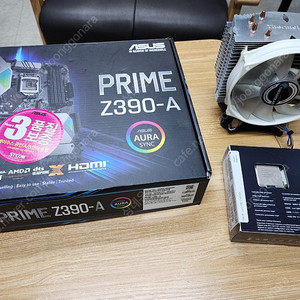 9700k + ASUS PRIME Z390-A +트리니티
