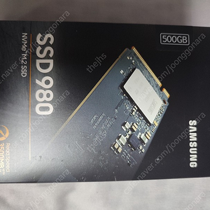 미개봉 삼성 M.2 Nvme ssd 980 500gb