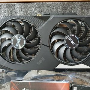 Asus rx6600 dual 그래픽카드