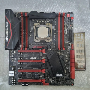 ASUS RAMPAGE V EXTREME + i7 5960X (백패널 포함)