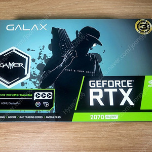 갤럭시 RTX 2070 SUPER EX Gamer 3팬 (채굴X)