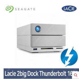 lacie 2big dock 썬더볼트3 8TB, 16TB 삽니다