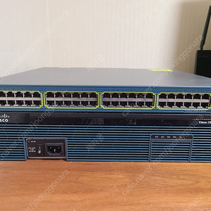 Cisco 2921라우터+ 3560E 48포트 스위치