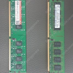 램 DDR2-6400U 4G(2GX2)