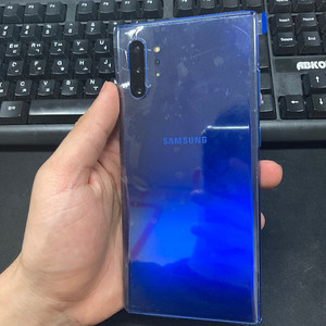 부산 갤럭시노트10플러스 블루 새상품급 S급 센터 리퍼폰 노트10+
