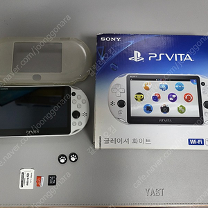 PSP VITA 2세대 화이트 128GB+16GB 팝니
