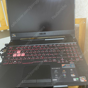 asus fa506ih-hn110 gtx1650 팝니다.