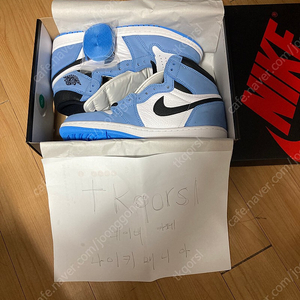 (260)조던1 레트로 하이 유니버시티 블루 Air jordan 1 retro high og​ university blue