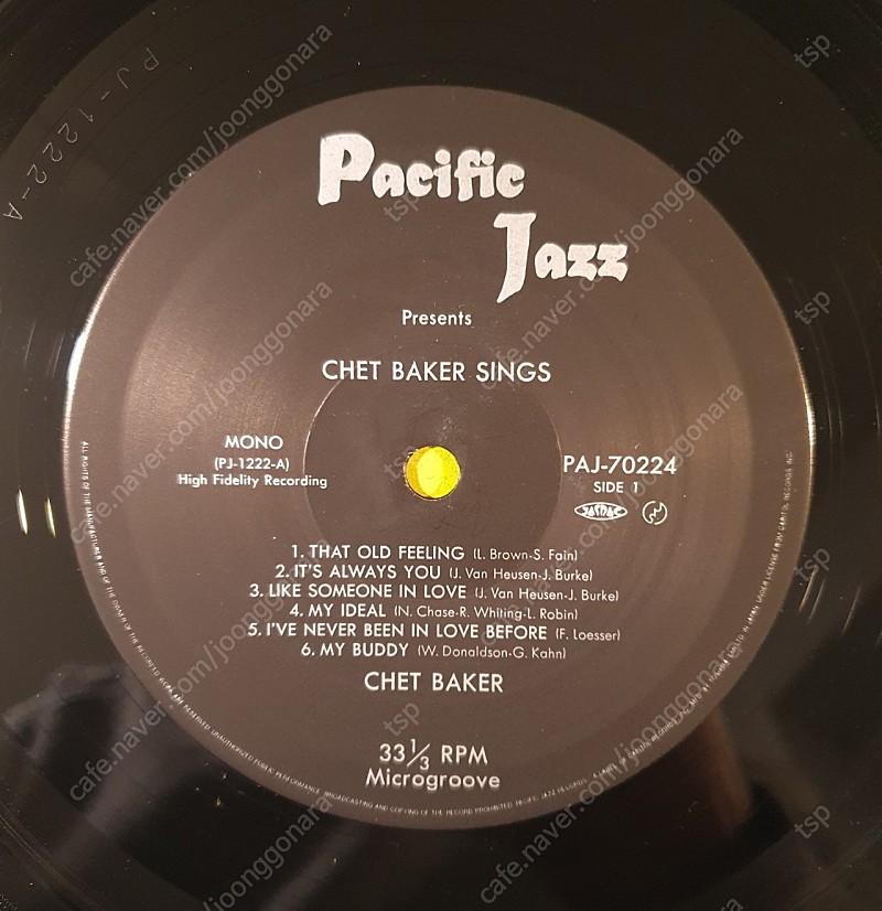삭제된 상품: 재즈(Jazz) LP (쳇 베이커, 빌 에반스, 케니도 | 중고나라