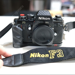 필름카메라 니콘 F3 (희귀한 사제그립, 스웨이드 전용스트랩, 소프트버튼)