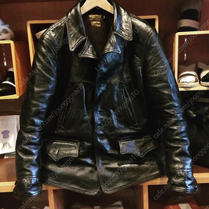 프리휠러스 switchyard horsehide leather jacket