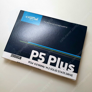 미개봉 P5 plus 2tb pcie 4.0 nvme SSD PS5 사용 가능