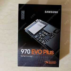 미개봉 삼성 970 evo plus m.2 500기가 싸게 팝니다