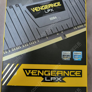 커세어 벤젠스LPX 16GB × 2개 총 32GB 3200MHz