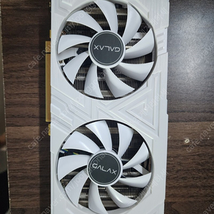 GTX 1660super 갤럭시 white 모델 팝니다