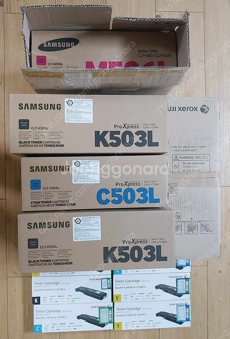 미개봉 정품토너 CLT-K503L, C503L / CL... | 키보드/마우스/스피커 | 중고나라
