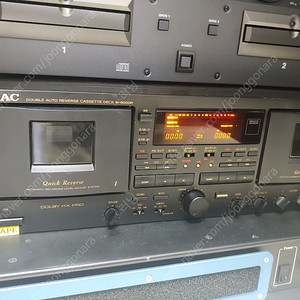 듀얼 더블 카세트 ﻿TEAC W-6000R 판매합니다.