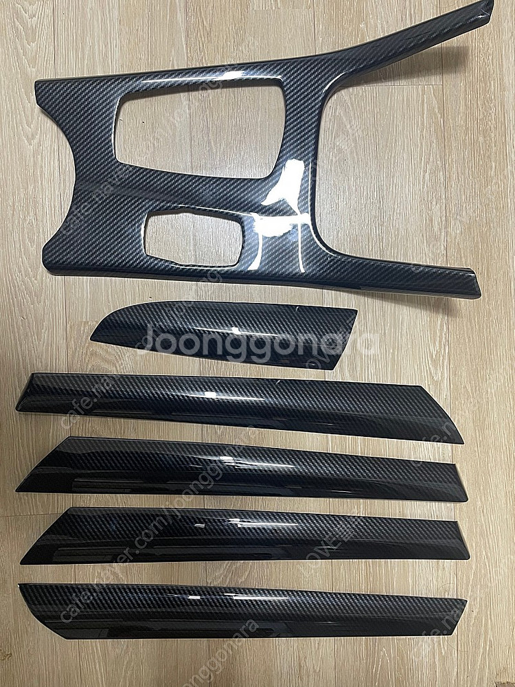 bmw f25 f26 x3 x4 실내 수전사 카본 커버--0