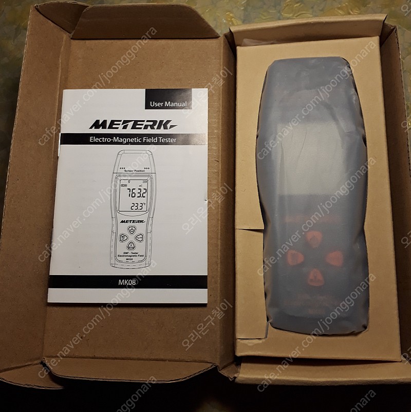 전자파 EMF 측정기 / Meterk MK08 / 고스... 기타 생활용품 중고나라