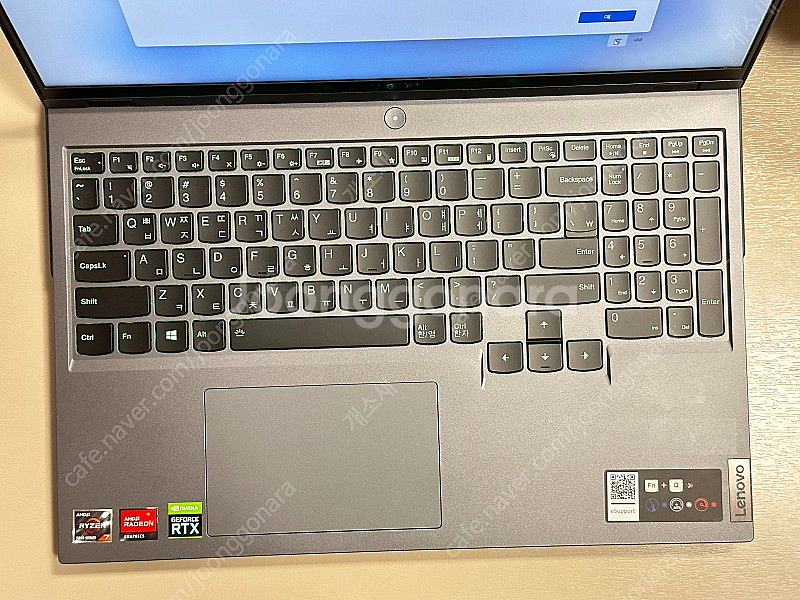 레노버 리전5 프로 r7 3060 (신품급)--2