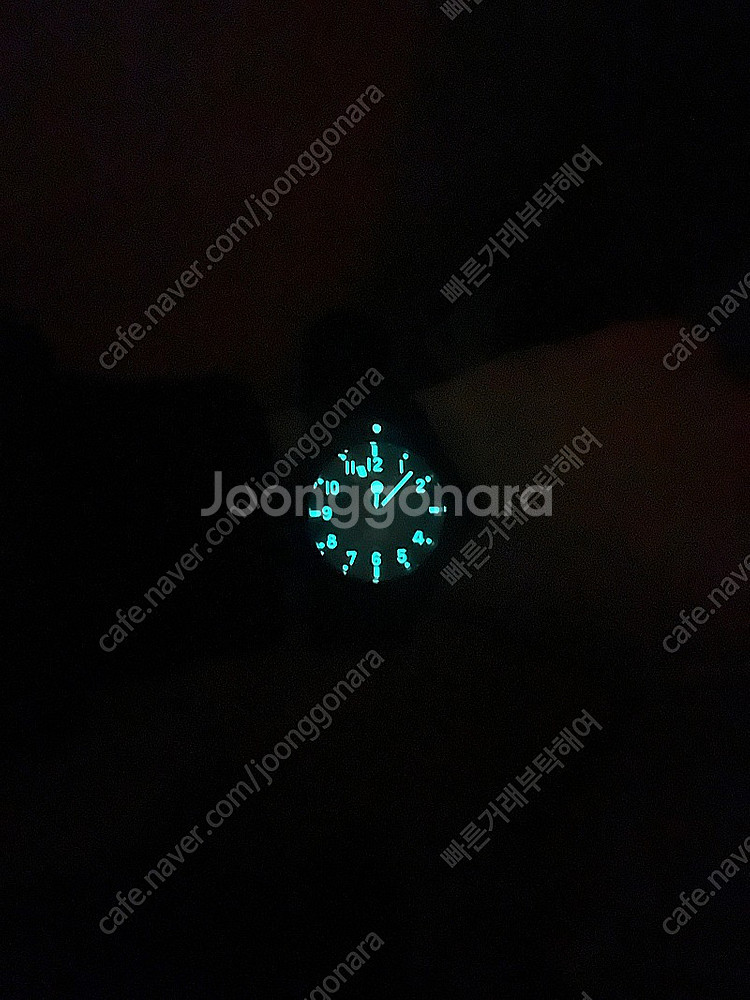 글라이신 컴뱃섭 스텔스 42mm 희귀모델.--5