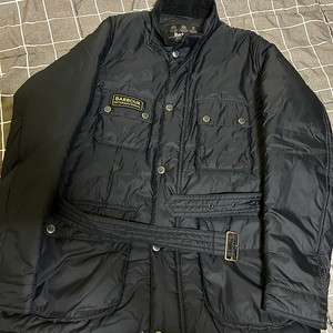 바버 인터내셔널 패디드 자켓 barbour jacket 블랙 XL