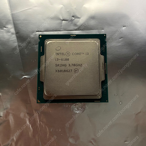 i3-6100 CPU 단품