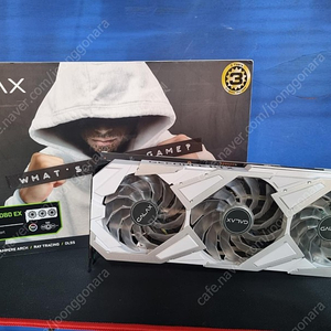 [판매] 갤럭시 RTX3080 EX GAMER WHITE 화이트 모델 판매합니다.