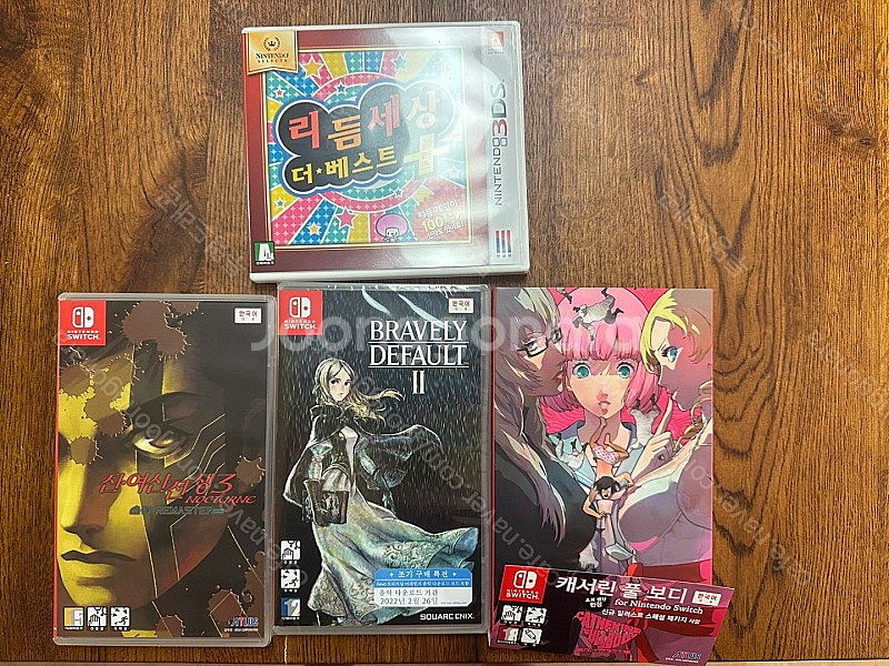 플레이스테이션5(ps5)/플레이스테이션4(ps4)/닌텐도스위치(switch)/닌텐도3DS 등 게임CD(타이틀) 판매...--3