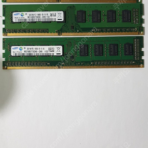 삼성 DDR3 10600 4기가 4GB 3개팝니다.