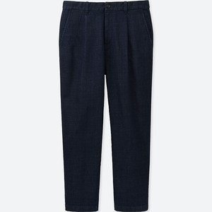 UNIQLO wide fit chino pants (blue) - 유니클로 와이드 피트 치노팬츠 (블루)