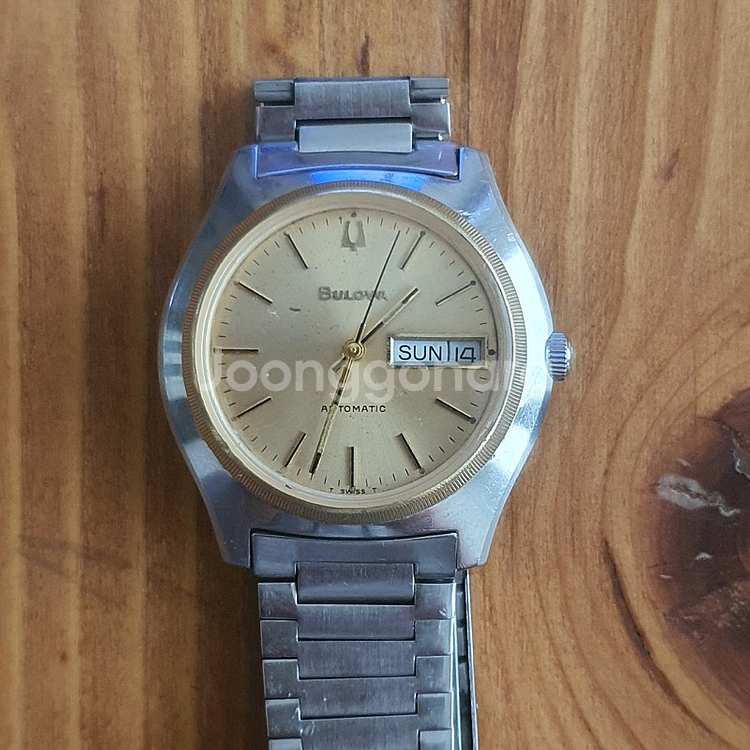 빈티지 부로바 BULOVA 자동시계 작동품 판매--2