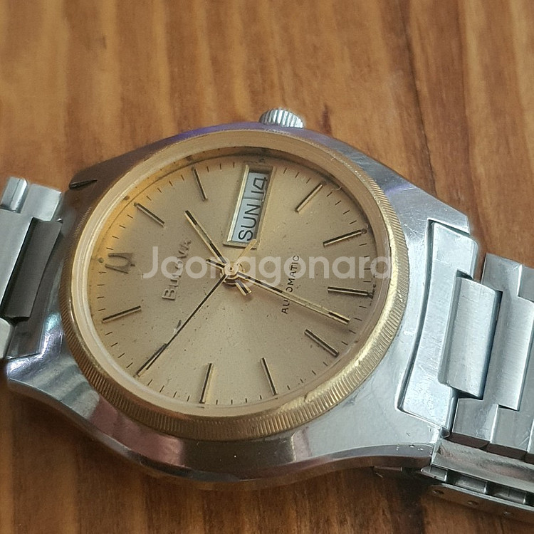 빈티지 부로바 BULOVA 자동시계 작동품 판매--6