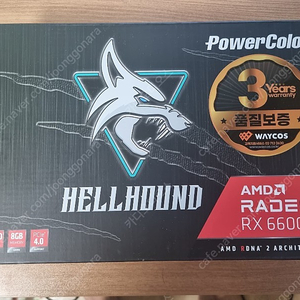 PowerColor HELLHOUND RX 6600XT (파워컬러 헬하운드)