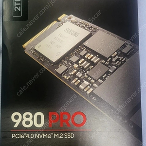 (미개봉 정품) 삼성전자 SSD NVME 980 PRO 2TB