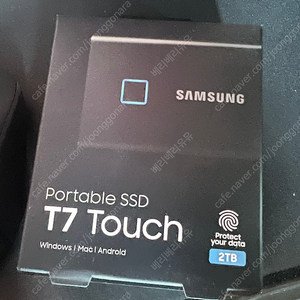 삼성 ssd t7 touch 팝니다