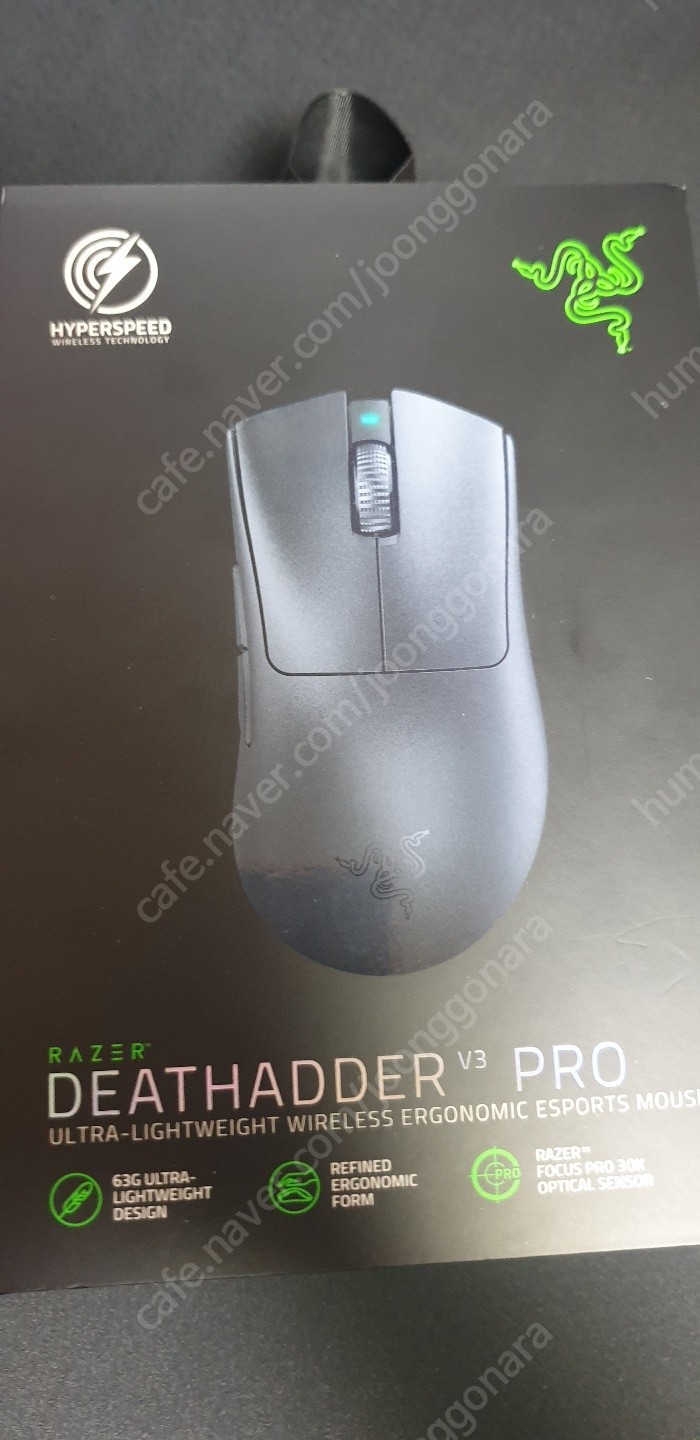 데스에더 v3 pro 팝니다 데브삼(택포) | 키보드/마우스/스피커 | 중고나라