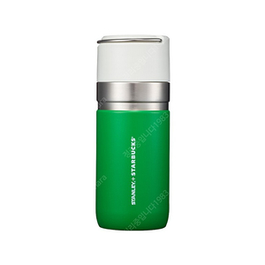 스타벅스 21 SS 스프링 스탠리 고 그린 보온병 500ml,2021 봄 MD 판매합니다