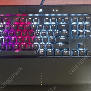 커세어 K100 RGB OPX 광축 키보드 한글정발판