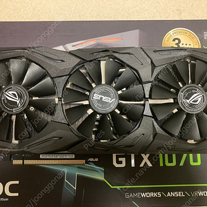 ASUS GTX1070 스트릭스 판매합니다