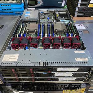 HPE Proliant DL360 GEN9 서버 1U 20코어/40스레드/2CPU/레이드컨트롤러 P440ar/64GB