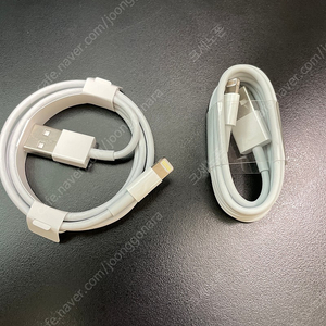 USB to Lightning cable 라이트닝케이블 미사용품 각각 1만원