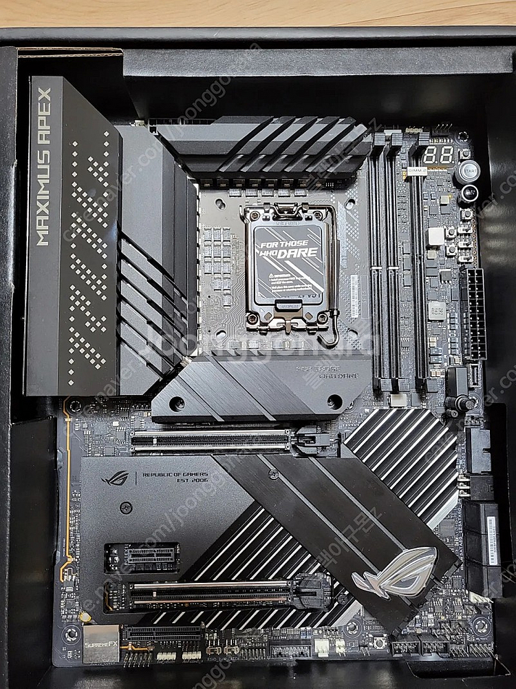 asus z690 apex 22년산 빠르게 판매합니다.--1