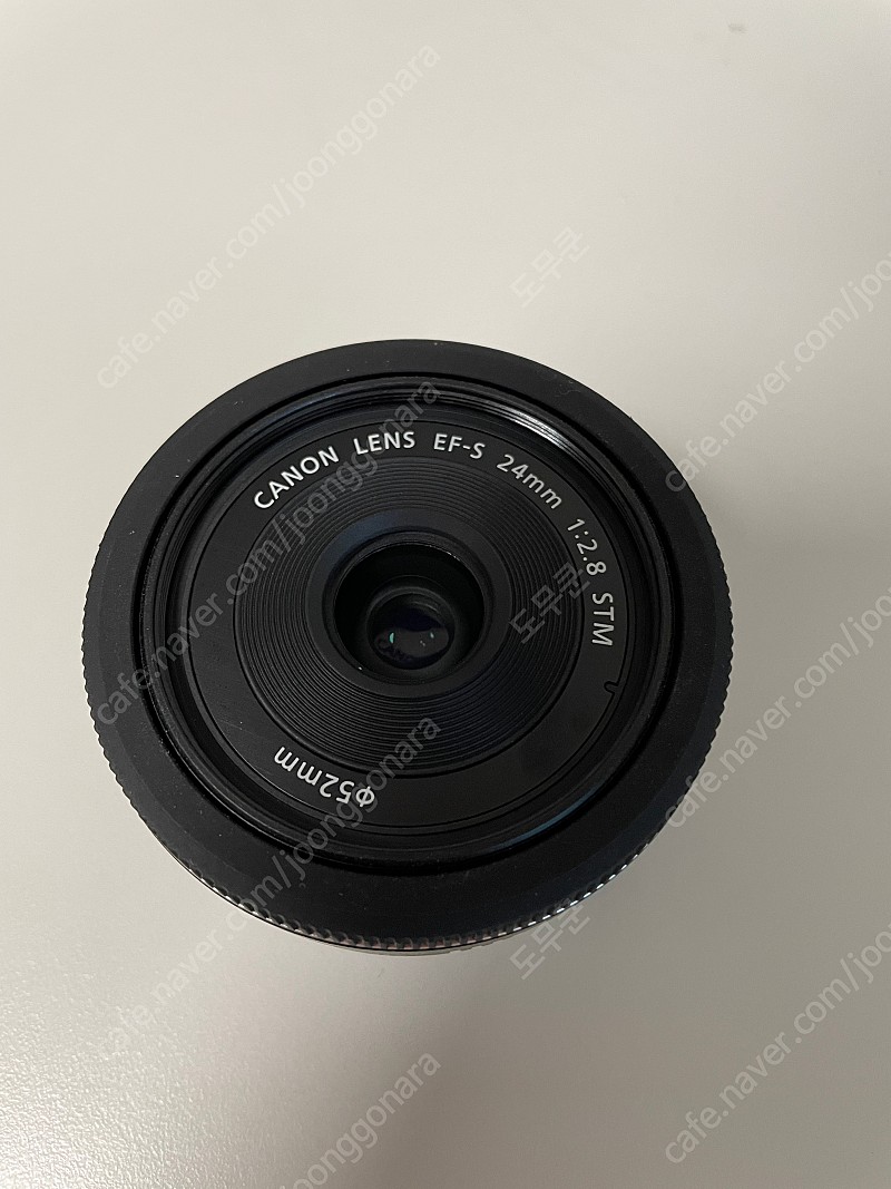 캐논 Ef S 24mm F2 8 Stm 팬케익 렌즈 카메라렌즈 중고나라