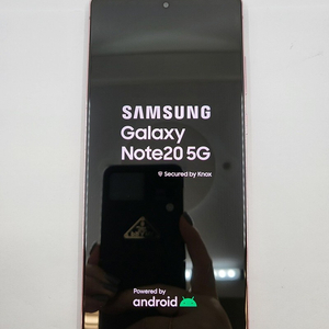 갤럭시 노트20 5G 256GB 핑크 30만 - 16535