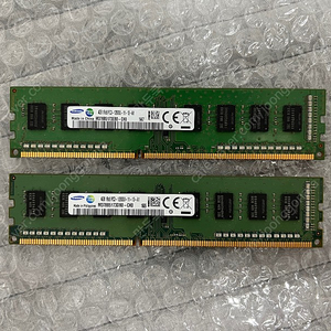 삼성 4GB RAM DDR3 12800 단면 팝니다.