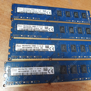 하이닉스 8g ddr3 12800 4장팝니다