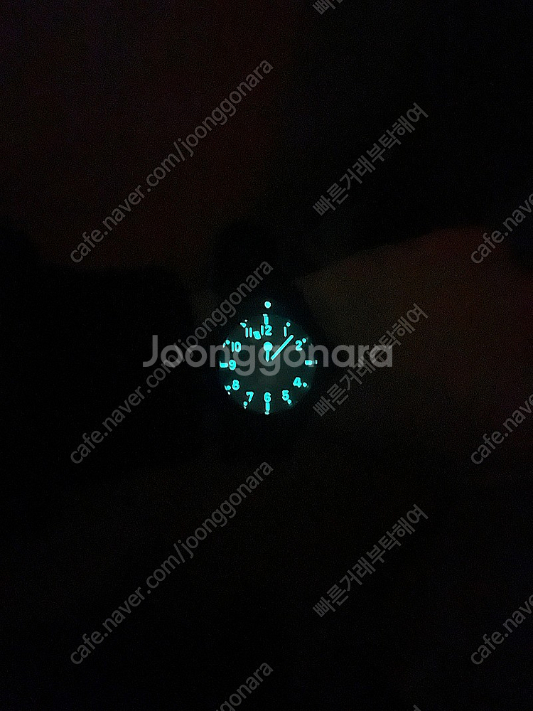 글라이신 컴뱃섭 스텔스 42mm 희귀모델.--5